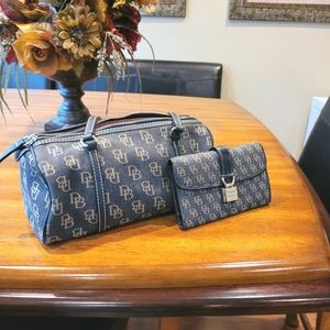 Dooney & Bourke Barrel Style Purse and Wallet